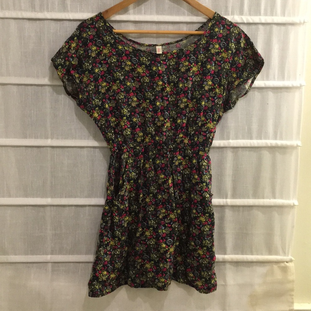 Fall Floral Tunic Top